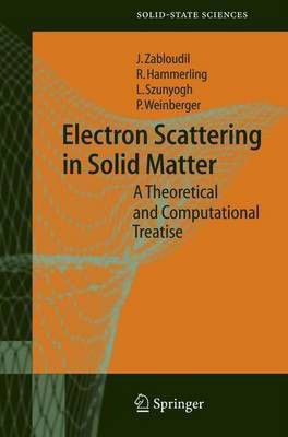 Electron Scattering in Solid Matter(English, Electronic book text, Zabloudil Jan)