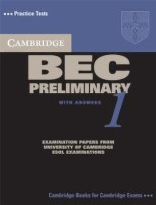 Cambridge BEC Preliminary 1(English, Paperback, University of Cambridge Local Examinations Syndicate)