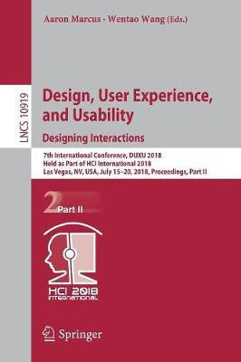 Design, User Experience, and Usability: Designing Interactions(English, Paperback, unknown)