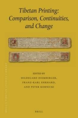 Tibetan Printing: Comparison, Continuities, and Change(English, Hardcover, unknown)