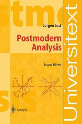 Postmodern Analysis(English, Paperback, Jost Jurgen)