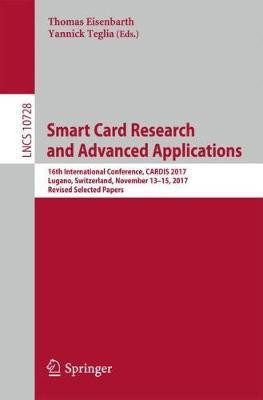 Smart Card Research and Advanced Applications(English, Paperback, unknown)