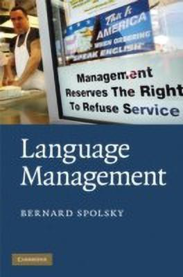 Language Management(English, Hardcover, Spolsky Bernard)