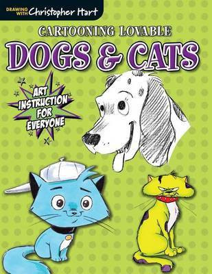 Cartooning Lovable Dogs & Cats(English, Paperback, Hart C)