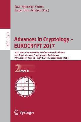 Advances in Cryptology - EUROCRYPT 2017(English, Paperback, unknown)