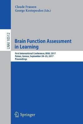 Brain Function Assessment in Learning(English, Paperback, unknown)
