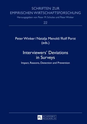 Interviewers' Deviations in Surveys(English, Hardcover, unknown)