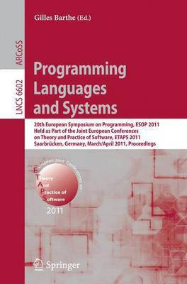 Programming Languages and Systems(English, Paperback, unknown)