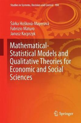 Mathematical-Statistical Models and Qualitative Theories for Economic and Social Sciences(English, Hardcover, unknown)