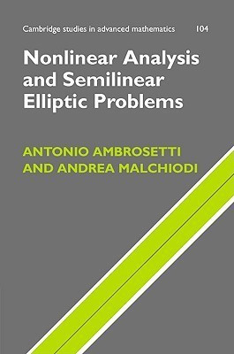 Nonlinear Analysis and Semilinear Elliptic Problems(English, Hardcover, Ambrosetti Antonio)