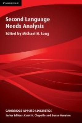 Second Language Needs Analysis(English, Paperback, unknown)