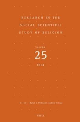 Research in the Social Scientific Study of Religion, Volume 25(English, Hardcover, unknown)