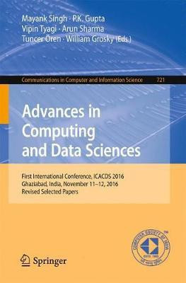 Advances in Computing and Data Sciences(English, Paperback, unknown)