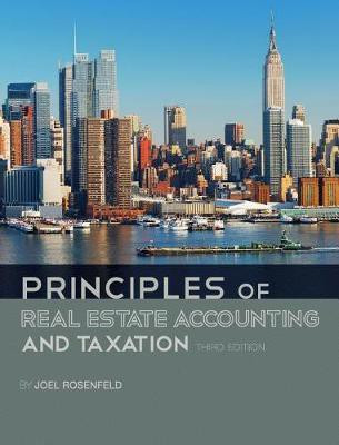 Principles of Real Estate Accounting and Taxation(English, Hardcover, Rosenfeld Joel)