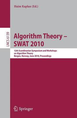 Algorithm Theory - SWAT 2010(English, Paperback, unknown)