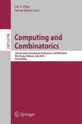 Computing and Combinatorics(English, Paperback, unknown)