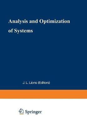 Analysis and Optimization of Systems(English, Paperback, unknown)