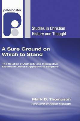 A Sure Ground on Which to Stand(English, Paperback, Thompson Mark D)