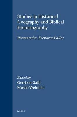 Studies in Historical Geography and Biblical Historiography(English, Electronic book text, unknown)