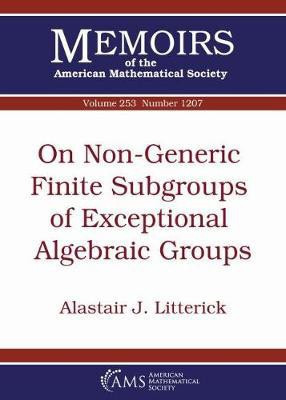 On Non-Generic Finite Subgroups of Exceptional Algebraic Groups(English, Paperback, Litterick Alastair J.)