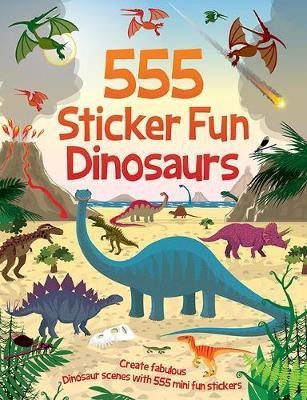 555 Sticker Fun - Dinosaurs Activity Book(English, Paperback, Graham Oakley)