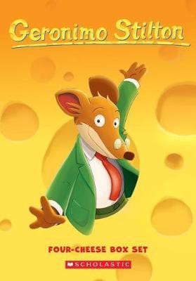 Geronimo Stilton Four Cheese Box Set (Books 1-4)(English, Multiple copy pack, Scholastic Geronimo)