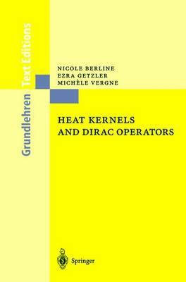 Heat Kernels and Dirac Operators(English, Hardcover, Berline Nicole)