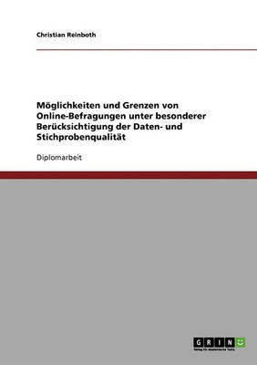 Online-Befragungen. Moeglichkeiten und Grenzen unter besonderer Berucksichtigung der Daten- und Stichprobenqualitat(German, Paperback, Reinboth Christian)