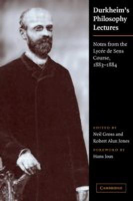 Durkheim's Philosophy Lectures(English, Paperback, Durkheim Emile)