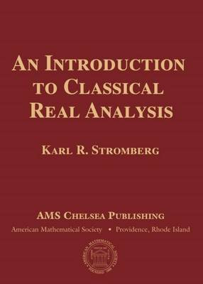 An Introduction to Classical Real Analysis(English, Hardcover, Stromberg Karl R.)