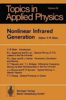 Nonlinear Infrared Generation(English, Hardcover, unknown)