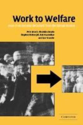 Work to Welfare(English, Hardcover, Alcock Pete)