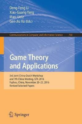 Game Theory and Applications(English, Paperback, unknown)
