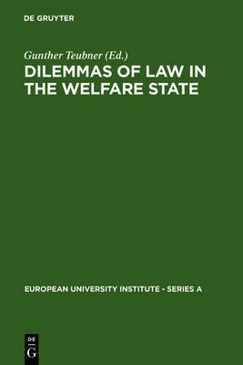 Dilemmas of Law in the Welfare State(English, Electronic book text, unknown)