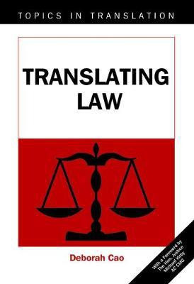 Translating Law(English, Electronic book text, Cao Deborah)