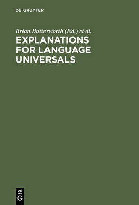 Explanations for Language Universals(English, Hardcover, unknown)