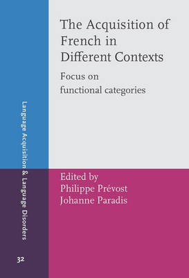 The Acquisition of French in Different Contexts(English, Hardcover, unknown)