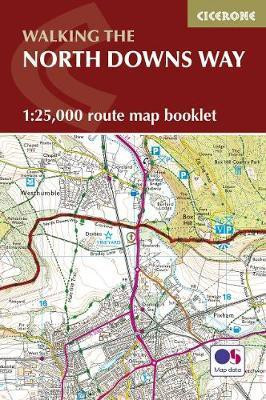 North Downs Way Map Booklet(English, Paperback, Reynolds Kev)