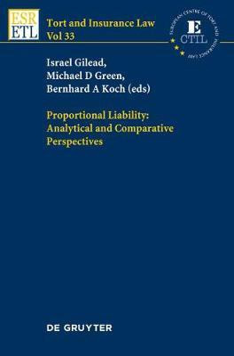 Proportional Liability: Analytical and Comparative Perspectives(English, Electronic book text, unknown)
