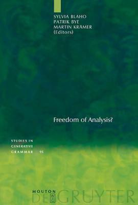 Freedom of Analysis?(English, Electronic book text, unknown)
