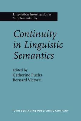 Continuity in Linguistic Semantics(English, Hardcover, unknown)