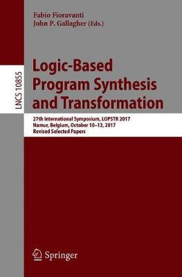 Logic-Based Program Synthesis and Transformation(English, Paperback, unknown)