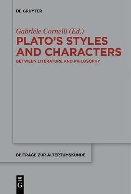 Plato's Styles and Characters(English, Electronic book text, unknown)