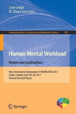 Human Mental Workload: Models and Applications(English, Paperback, unknown)