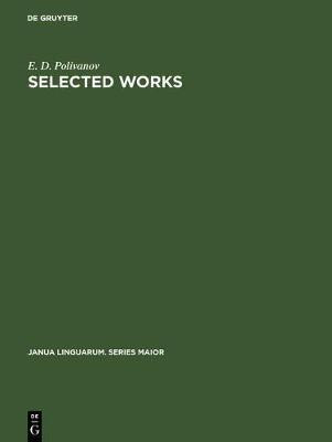 Selected Works(English, Electronic book text, Polivanov E. D.)