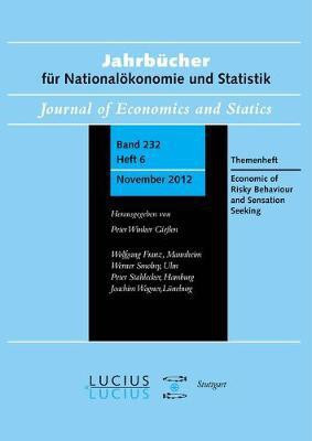 Economics of Risky Behavior and Sensation Seeking(English, Hardcover, unknown)