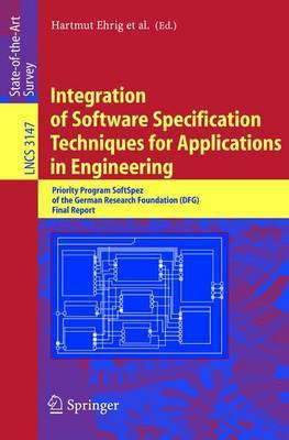 Integration of Software Specification Techniques for Applications in Engineering(English, Electronic book text, Ehrig Hartmut)