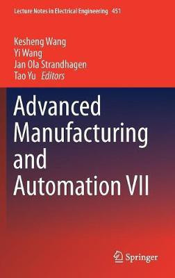 Advanced Manufacturing and Automation VII(English, Hardcover, unknown)