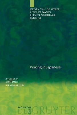 Voicing in Japanese(English, Electronic book text, unknown)