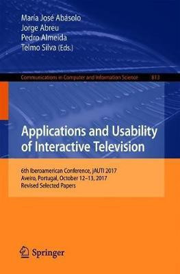 Applications and Usability of Interactive Television(English, Paperback, unknown)